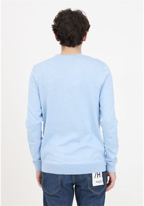 Light blue men's crew neck sweater SELECTED HOMME | 16074682Cashmere Blue